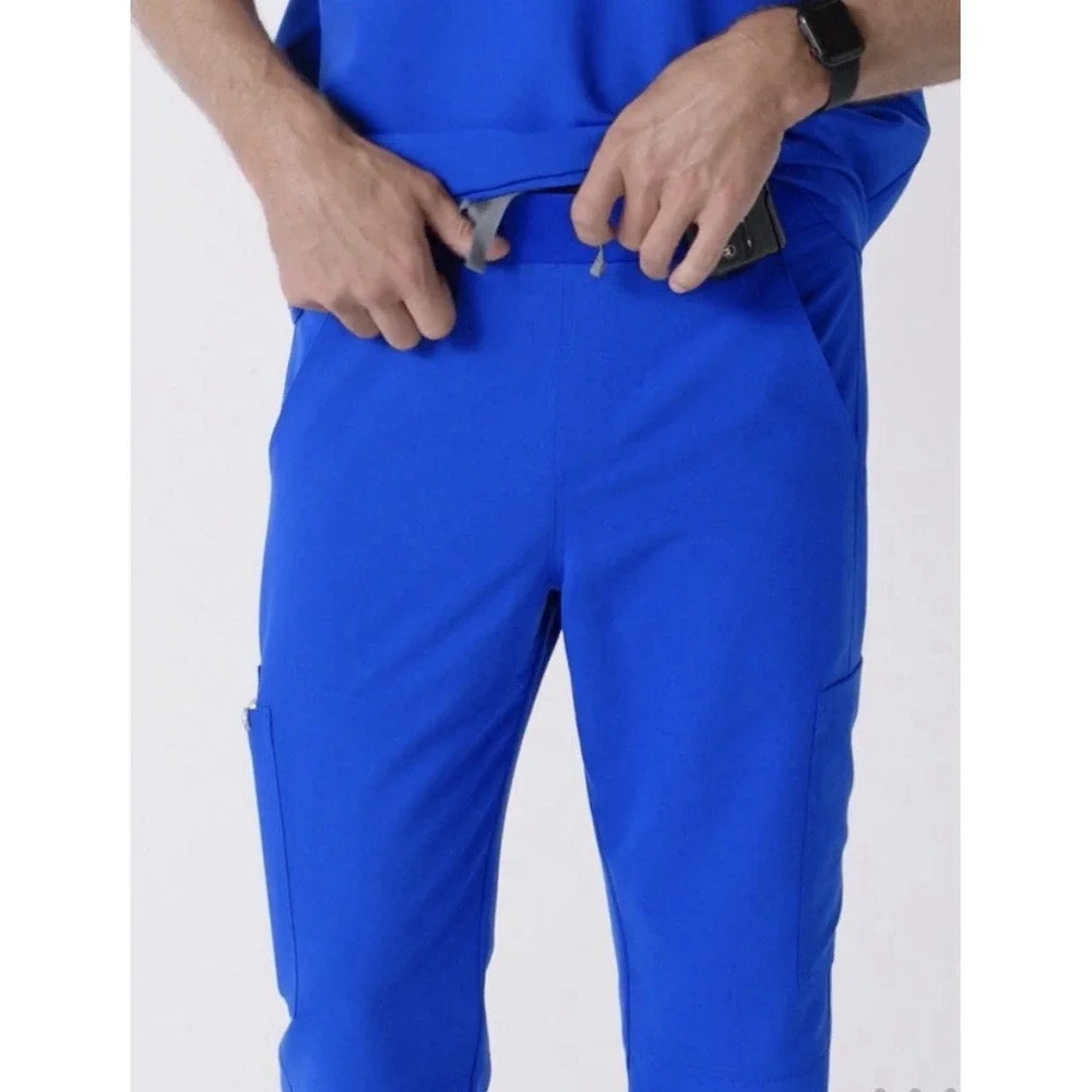 FIGS Axim Scrub Pants Men's XXL Short Royal Blue Technical Collection T2001S